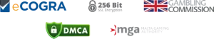 ecogra-256bitsslenctyption-gamebingcommission-dmca-mgagamingauthority-300x55-1
